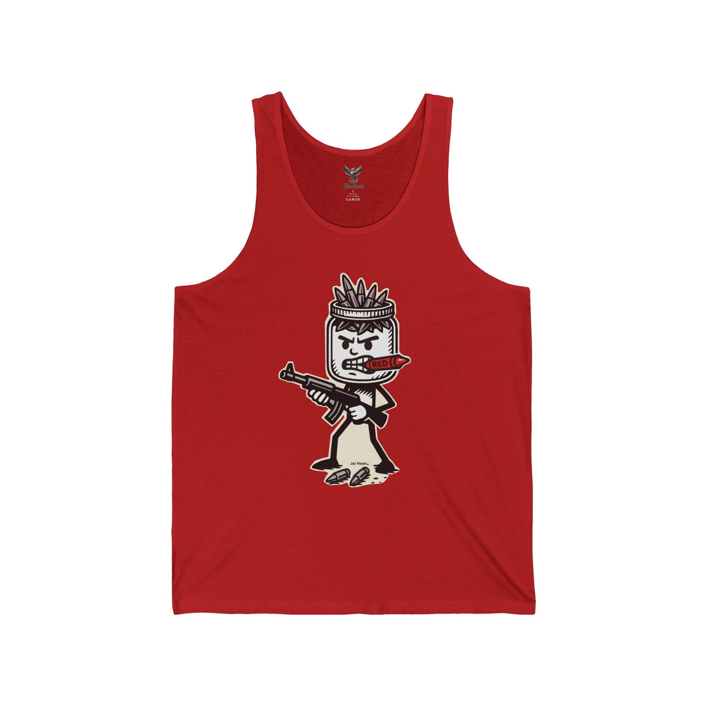 Jar Head - Unisex Jersey Tank - Bold Graphic Tee for Everyday Wear