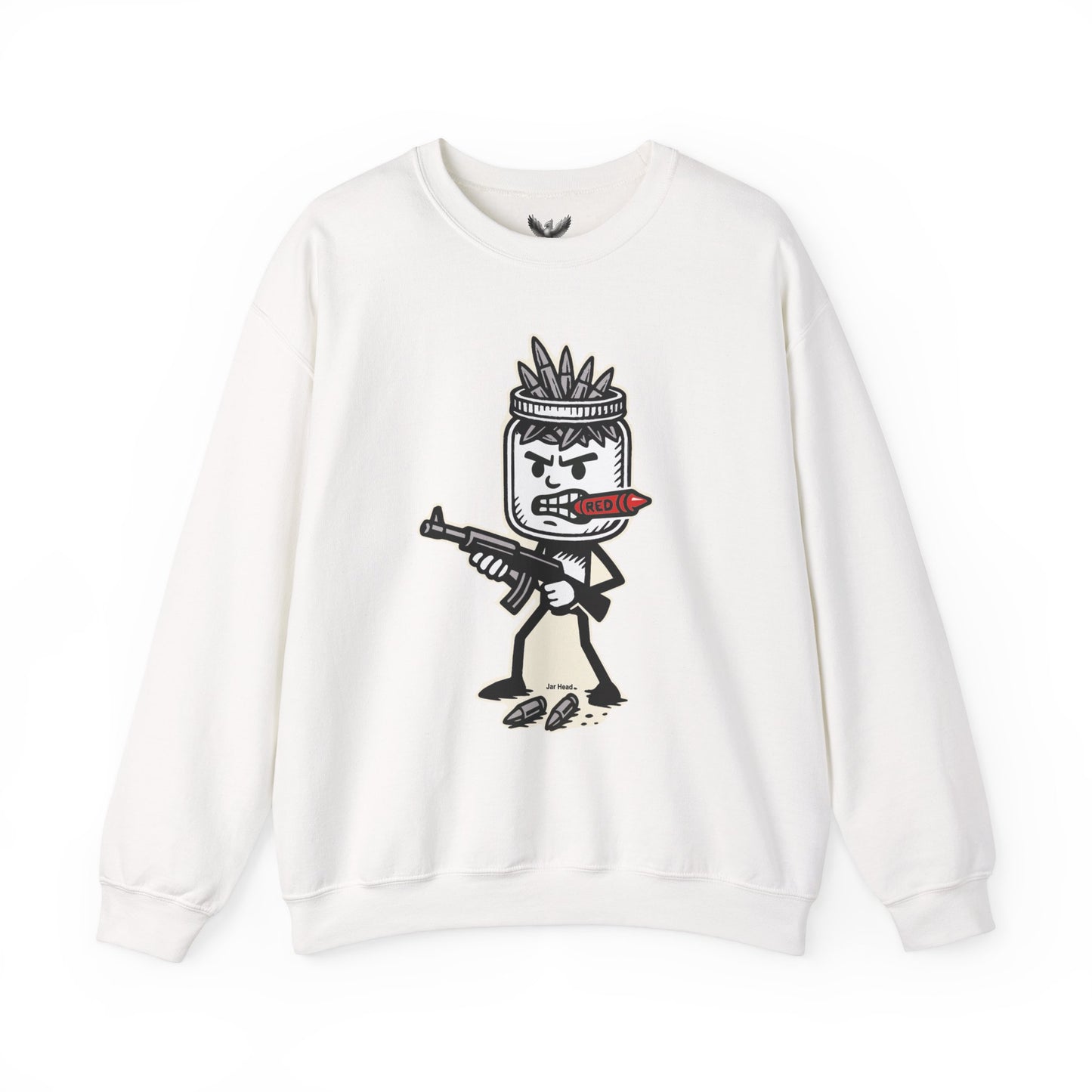 Jar Head - Unisex Crewneck Sweatshirt - Comfortable Stylish Apparel for Everyday Wear