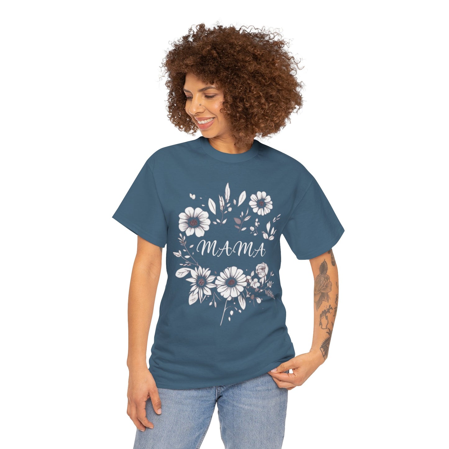 Mama Flowers Tee