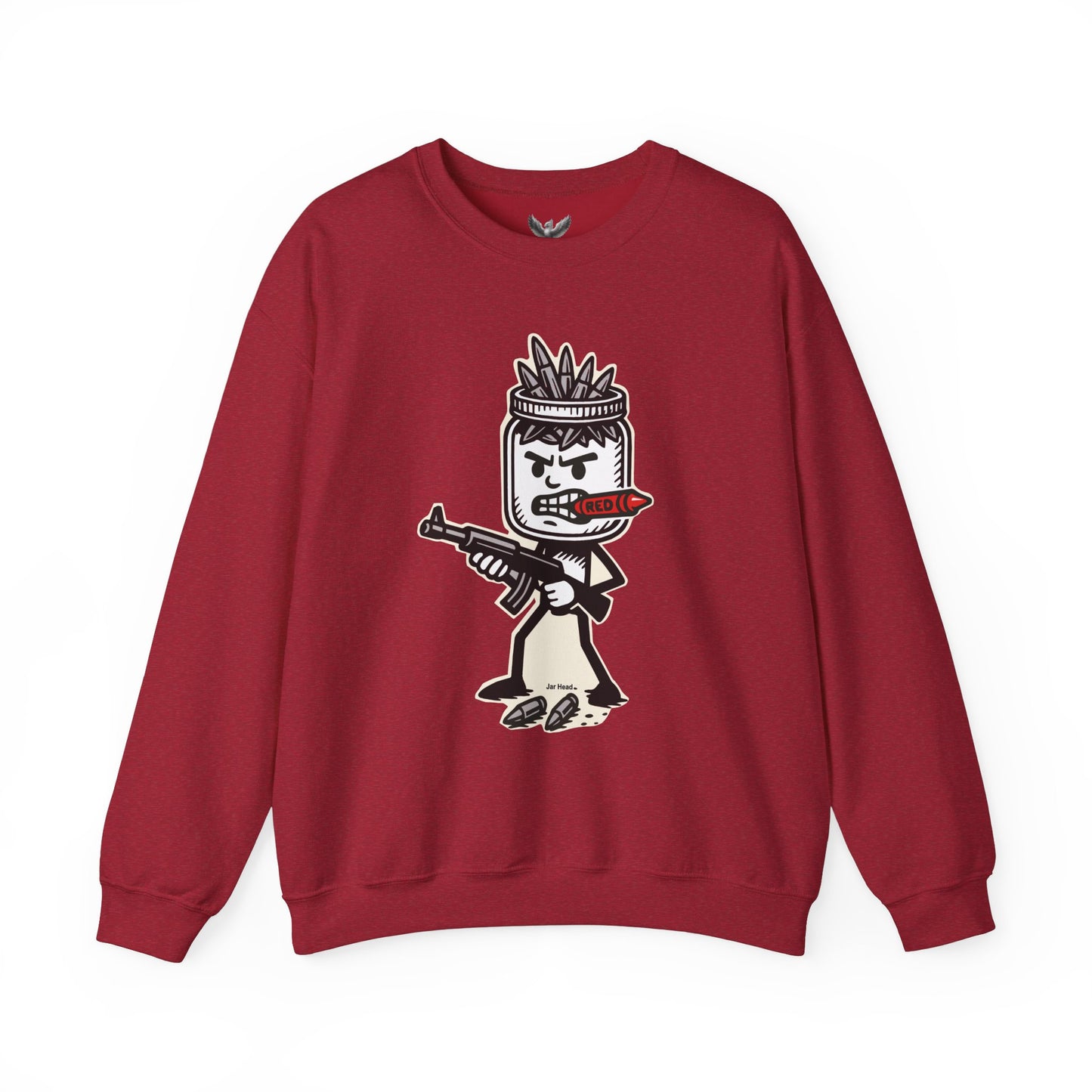 Jar Head - Unisex Crewneck Sweatshirt - Comfortable Stylish Apparel for Everyday Wear