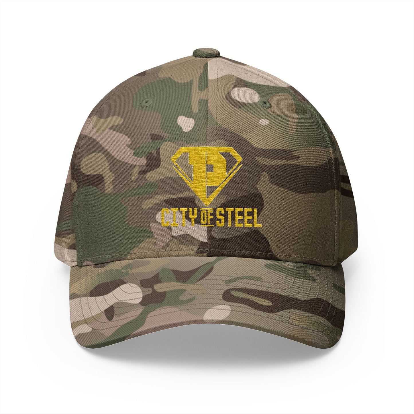 City Of Steel - Stylish Embroidered Cap - Custom Hat, Gift for Sports Fans, Casual Wear, Unisex Accessory, Summer Essentials