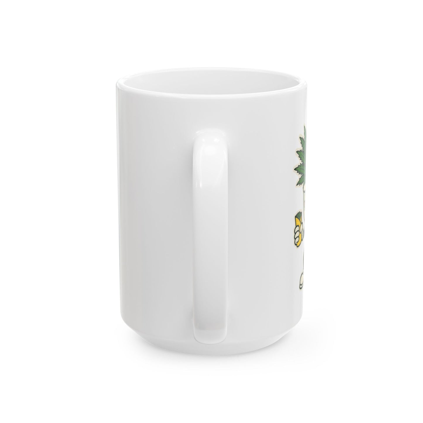 Pot Head - Funny Ceramic Mug - 11oz & 15oz Ceramic Coffee Cup