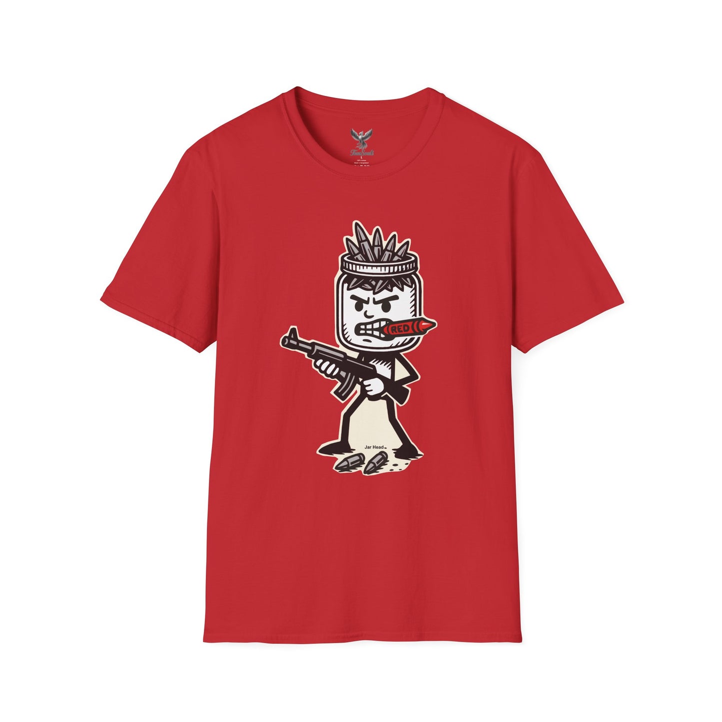 Jar Head - Warrior Graphic T-Shirt - Unisex Softstyle Tee
