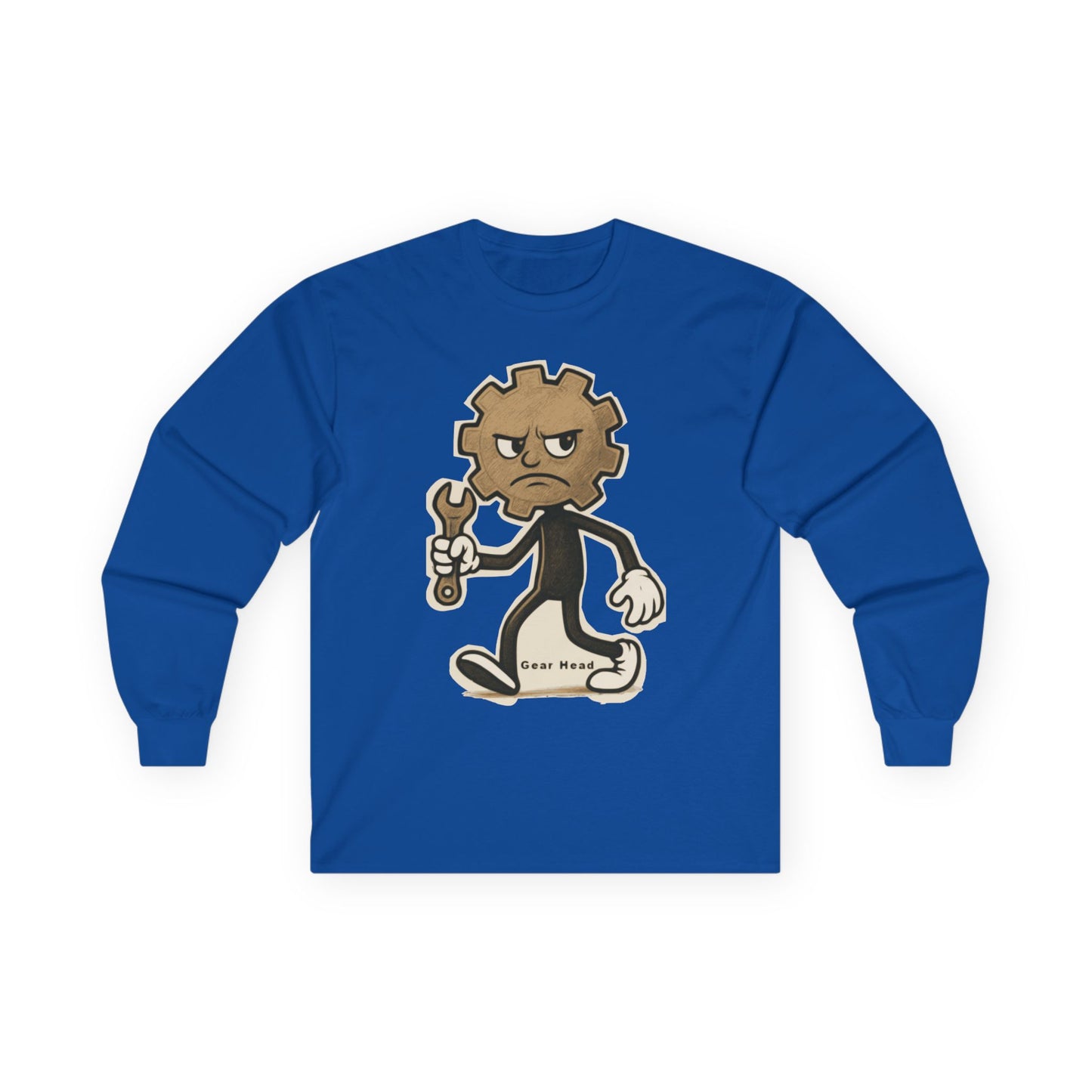 Gear Head - Long Sleeve Tee - Unisex Ultra Cotton Shirt