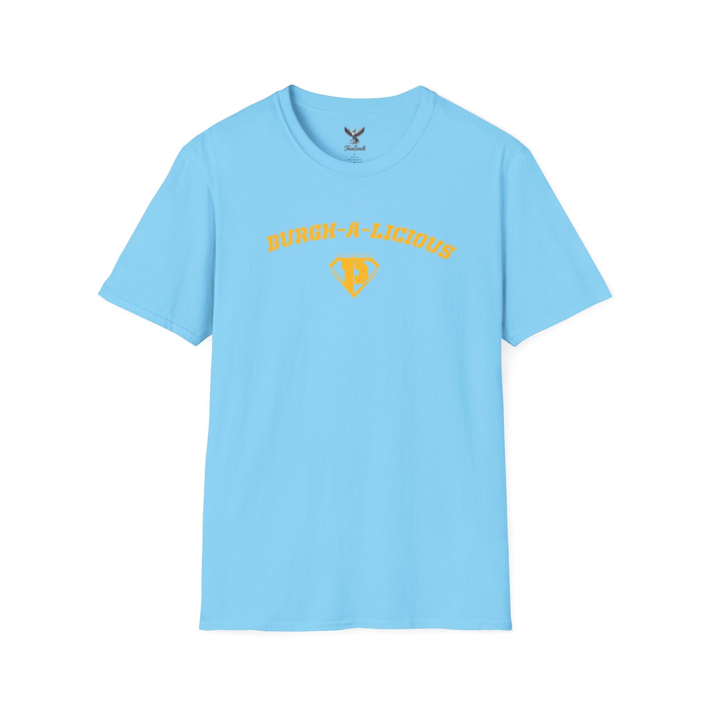 Burgh-A-Licious - City of Steel - Unisex Softstyle T-Shirt Graphic