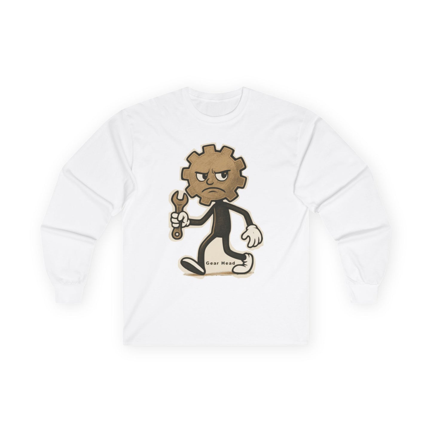 Gear Head - Long Sleeve Tee - Unisex Ultra Cotton Shirt