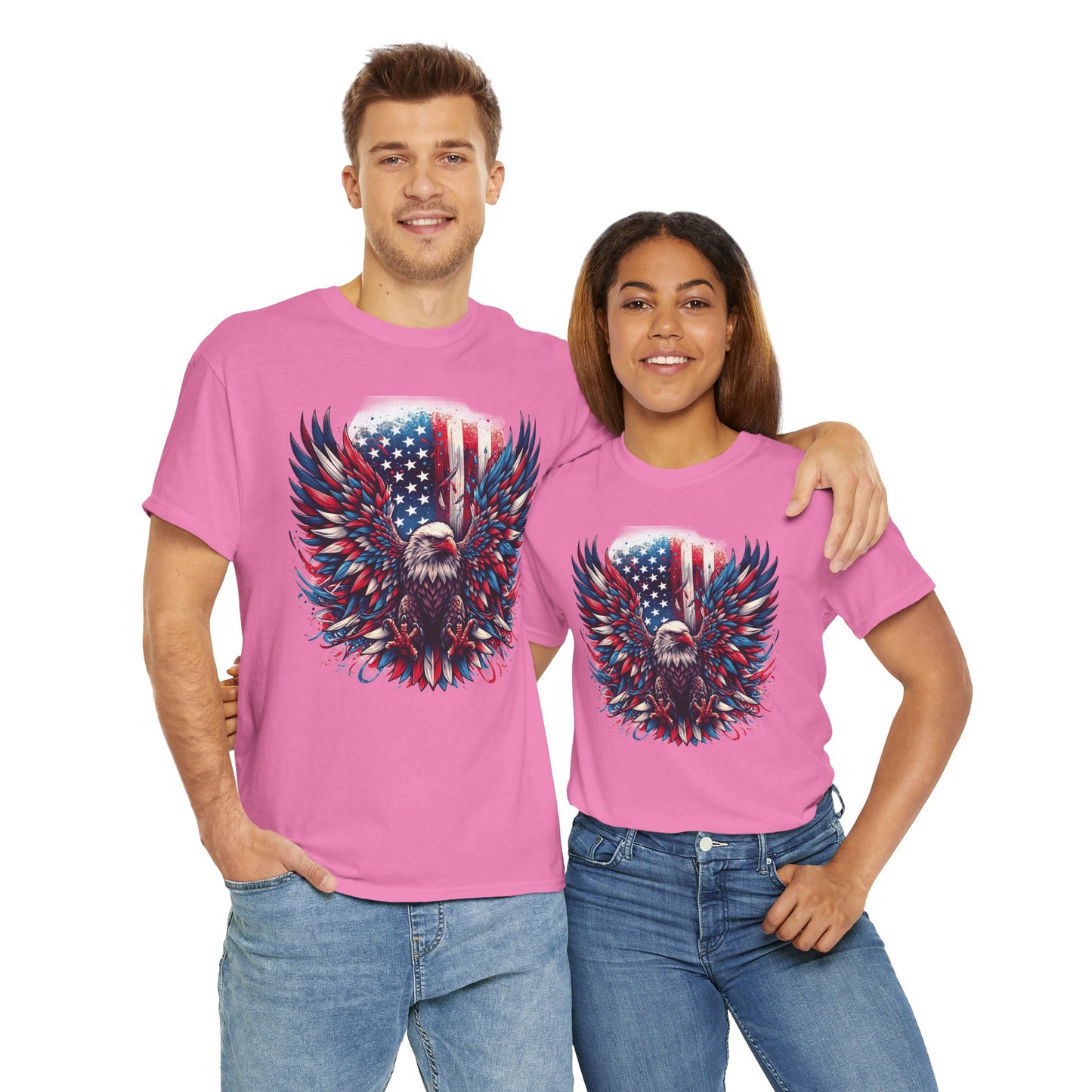 Patriotic Eagle Tee - Direct to Garment