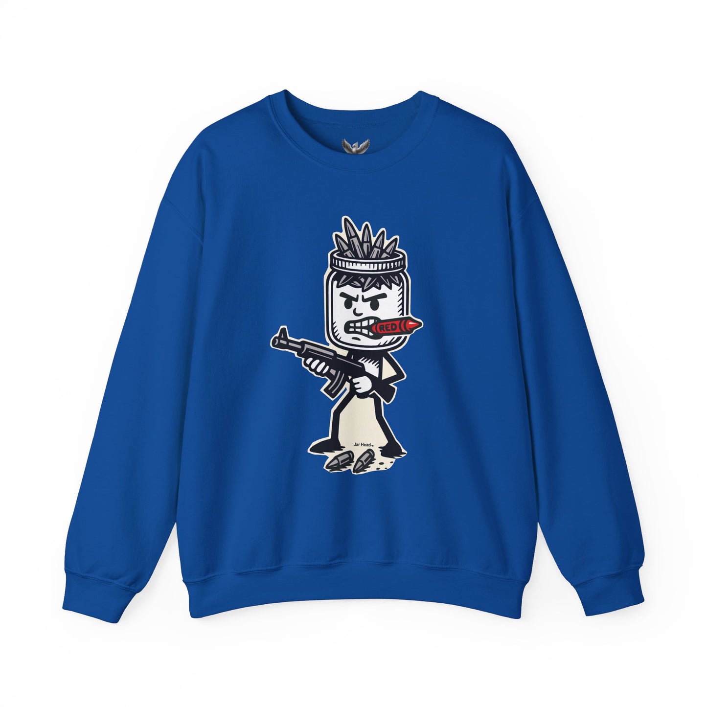 Jar Head - Unisex Crewneck Sweatshirt - Comfortable Stylish Apparel for Everyday Wear