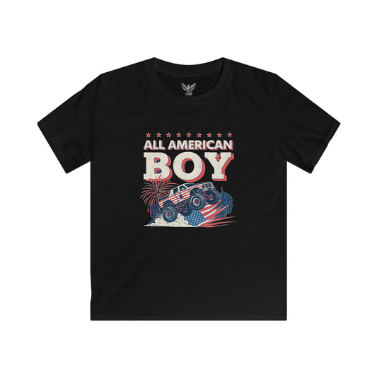 All American Boy Kids Tee - Direct to Garment