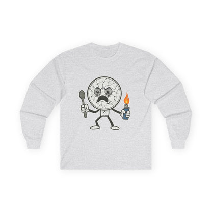 Crack Head- Long Sleeve Tee - Unisex Ultra Cotton Shirt