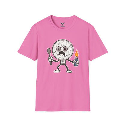 Crack Head - Funny Unisex Softstyle T-Shirt Graphic