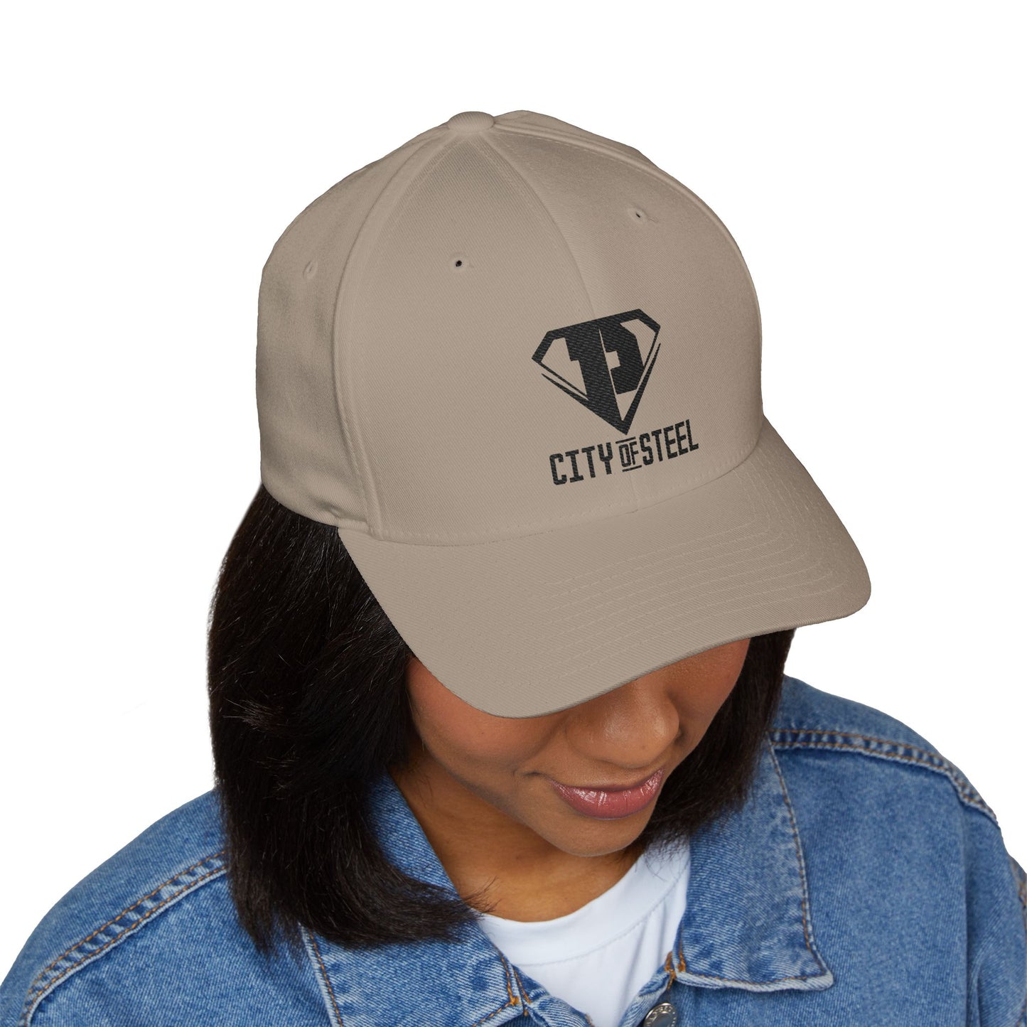 City Of Steel - Trendy Embroidered Cap, Stylish Hat for City Lovers, Perfect Gift for Father’s Day, Summer Outings, Casual Wear
