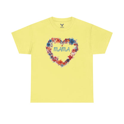 Flower Heart Mama Tee