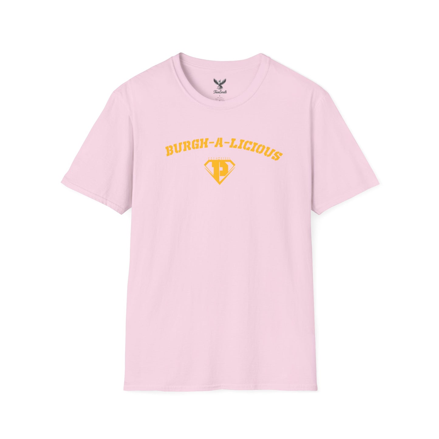 Burgh-A-Licious - City of Steel - Unisex Softstyle T-Shirt Graphic