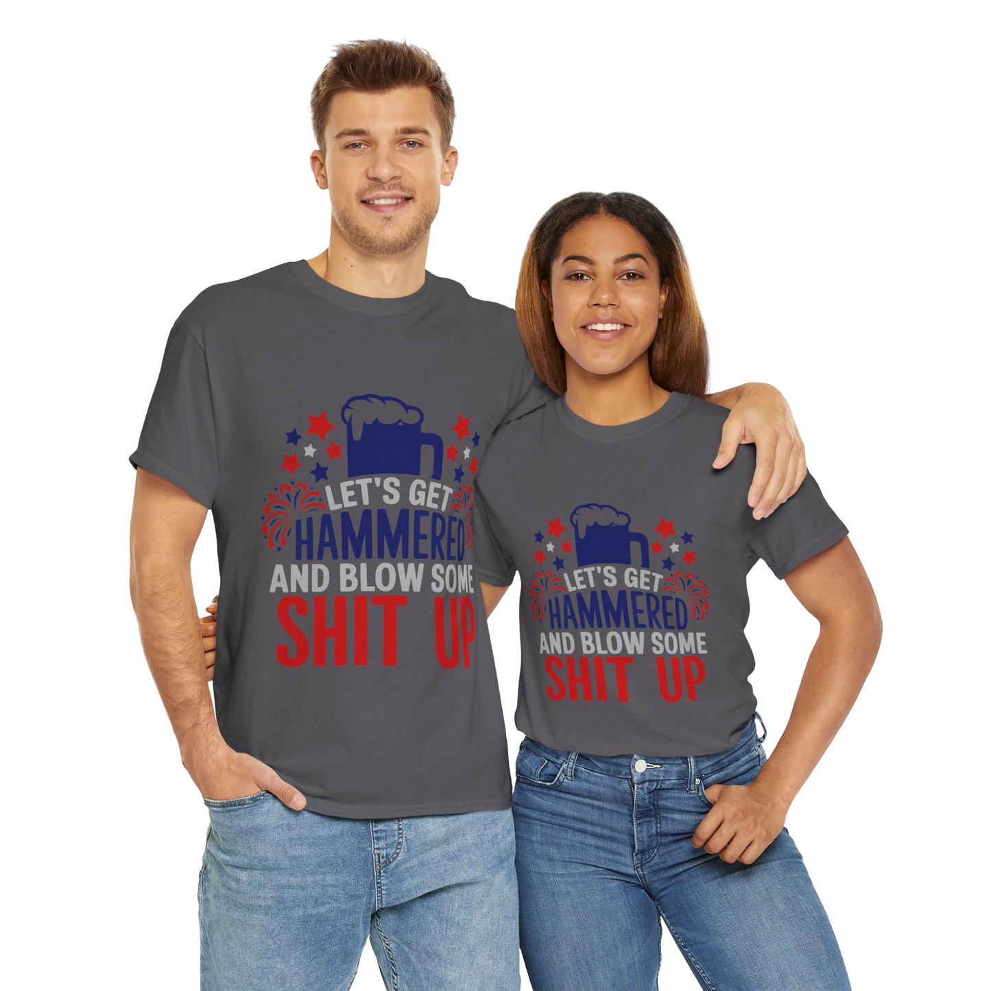 Let's Get Hammered Tee - Direct to Garment