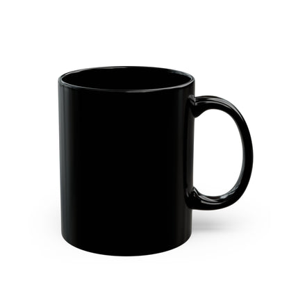 Pot Head Ceramic Mug - 11oz & 15oz Black Coffee Cup