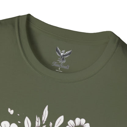 Mama- Flowers - Unisex Softstyle T-Shirt Graphic
