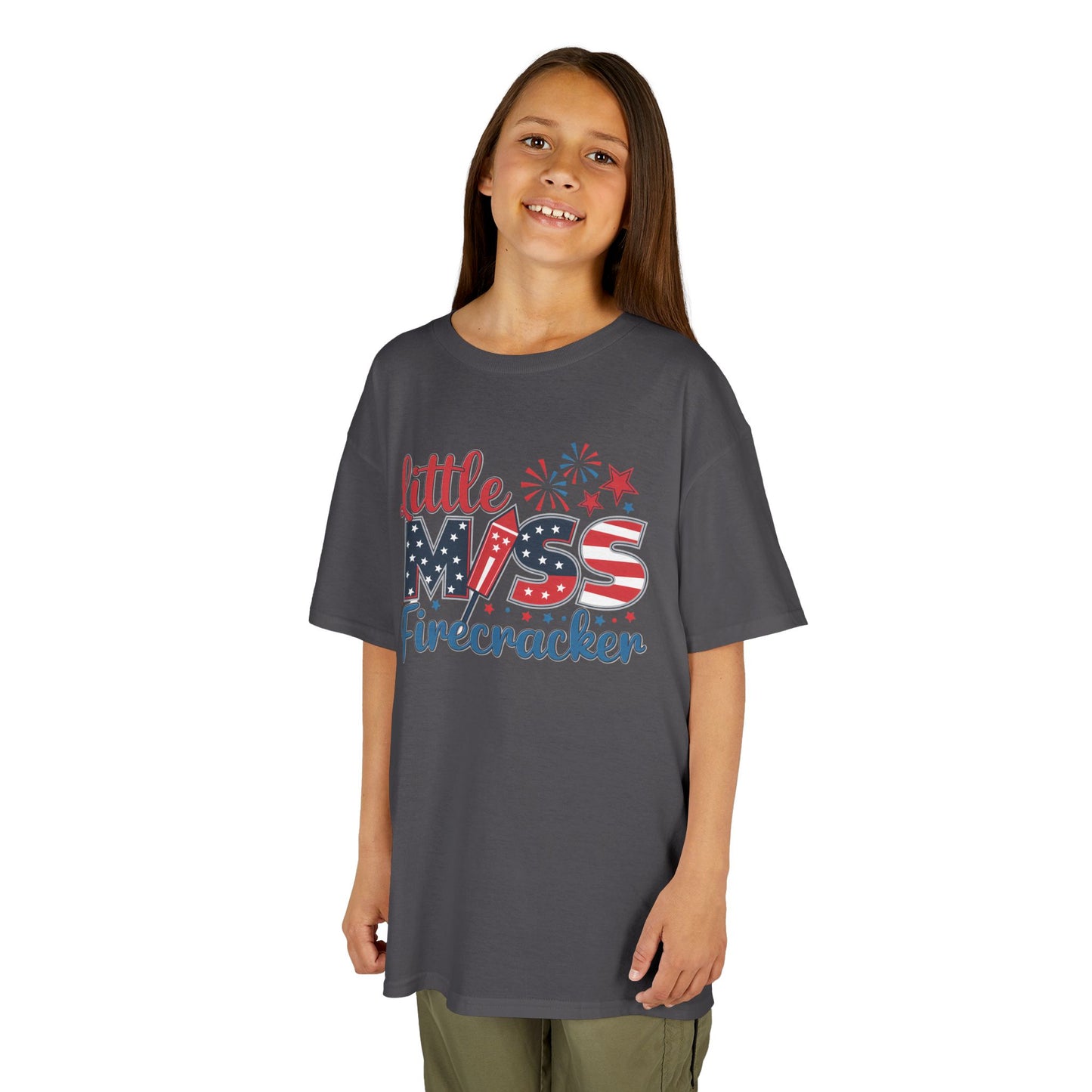 Little Miss Firecracker Kids Tee - Direct to Garment