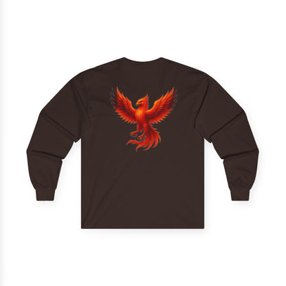 True Souls Phoenix Graphic on Back Long Sleeve Tee