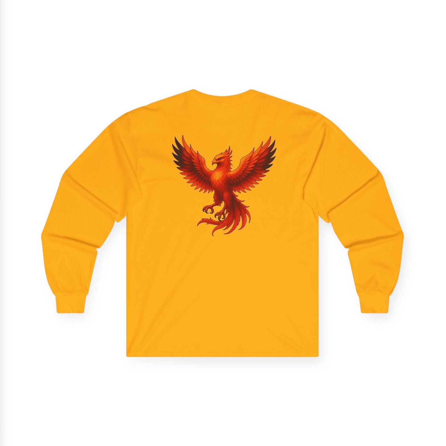 True Souls Phoenix Graphic on Back Long Sleeve Tee