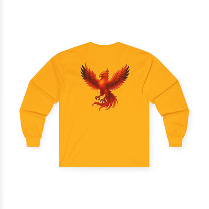 True Souls Phoenix Graphic on Back Long Sleeve Tee