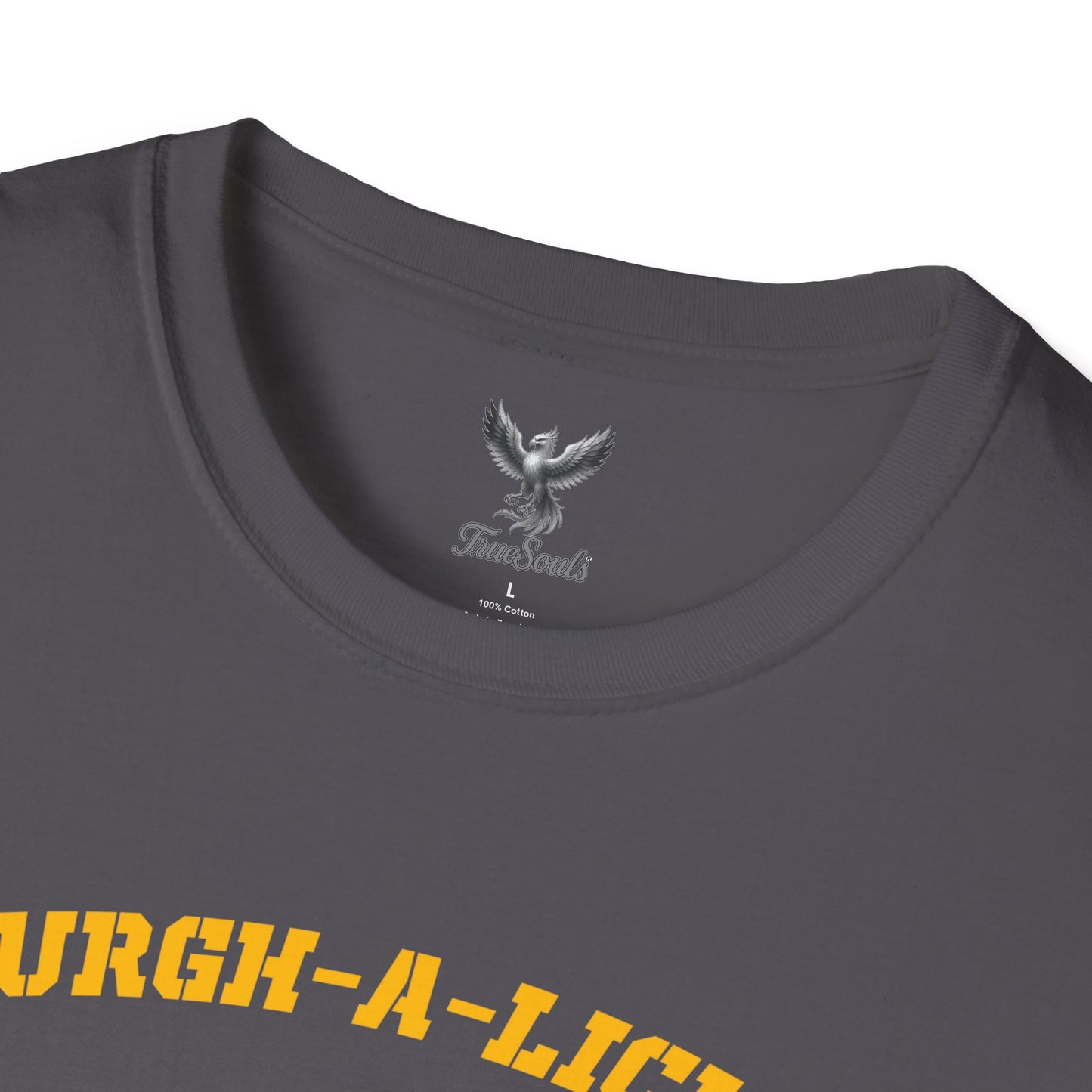 Burgh-A-Licious - City of Steel - Unisex Softstyle T-Shirt Graphic