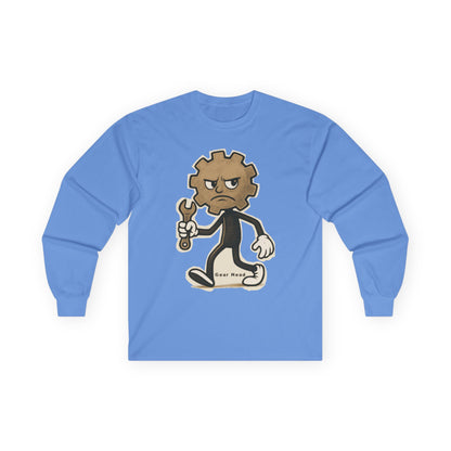 Gear Head - Long Sleeve Tee - Unisex Ultra Cotton Shirt