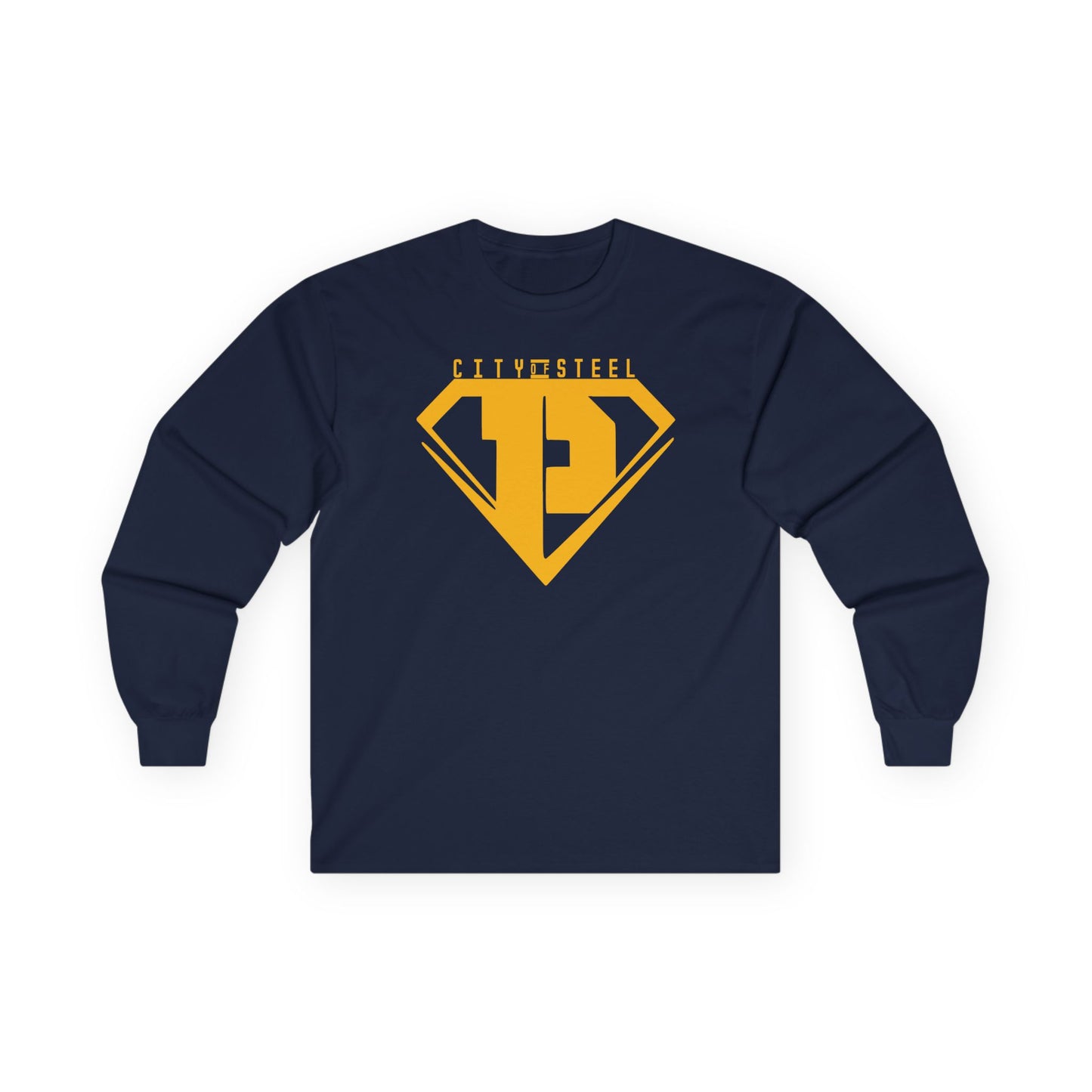 City of Steel - Long Sleeve Tee, Unisex Graphic Tee, Casual Wear