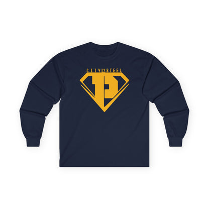 City of Steel - Long Sleeve Tee, Unisex Graphic Tee, Casual Wear