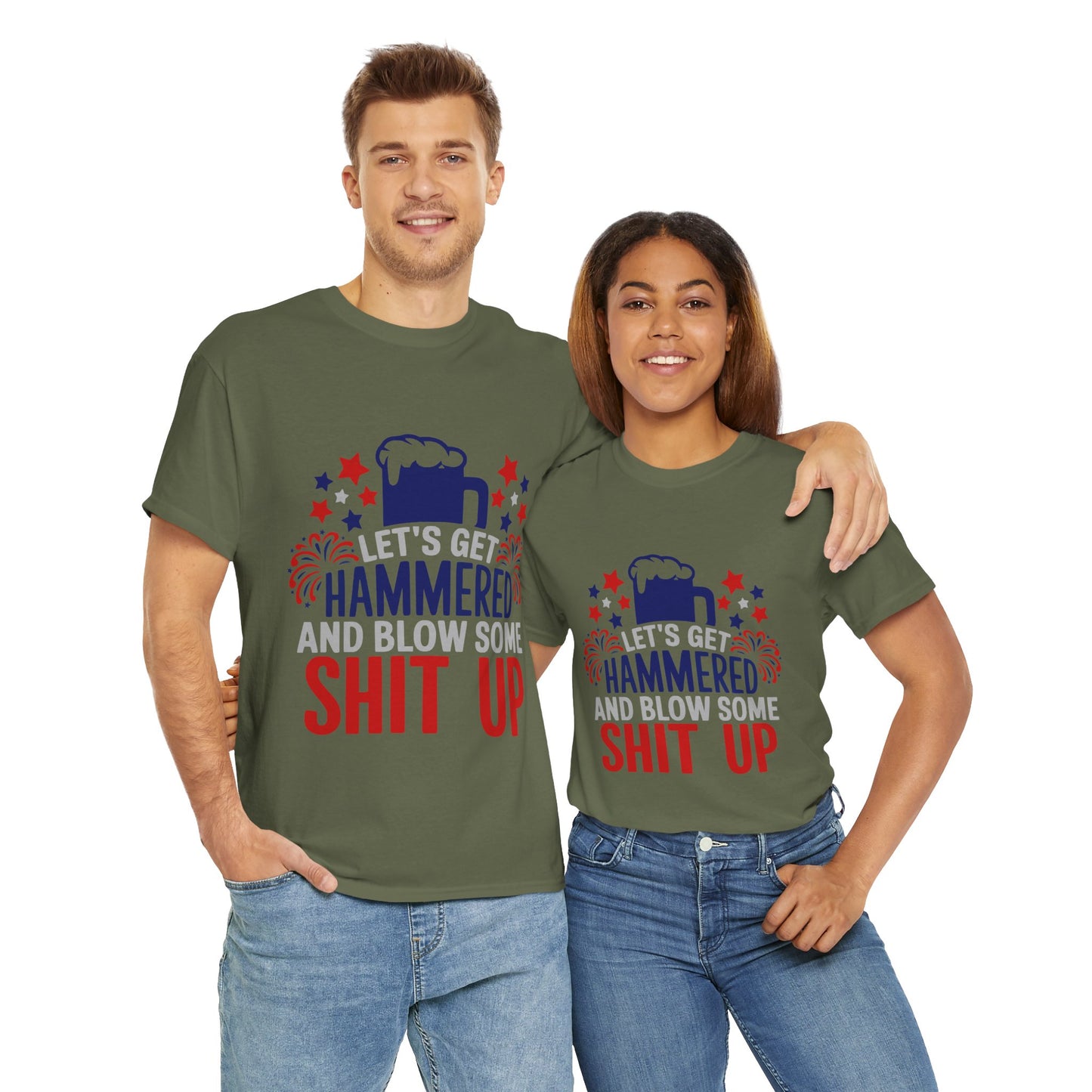 Let's Get Hammered Tee - Direct to Garment