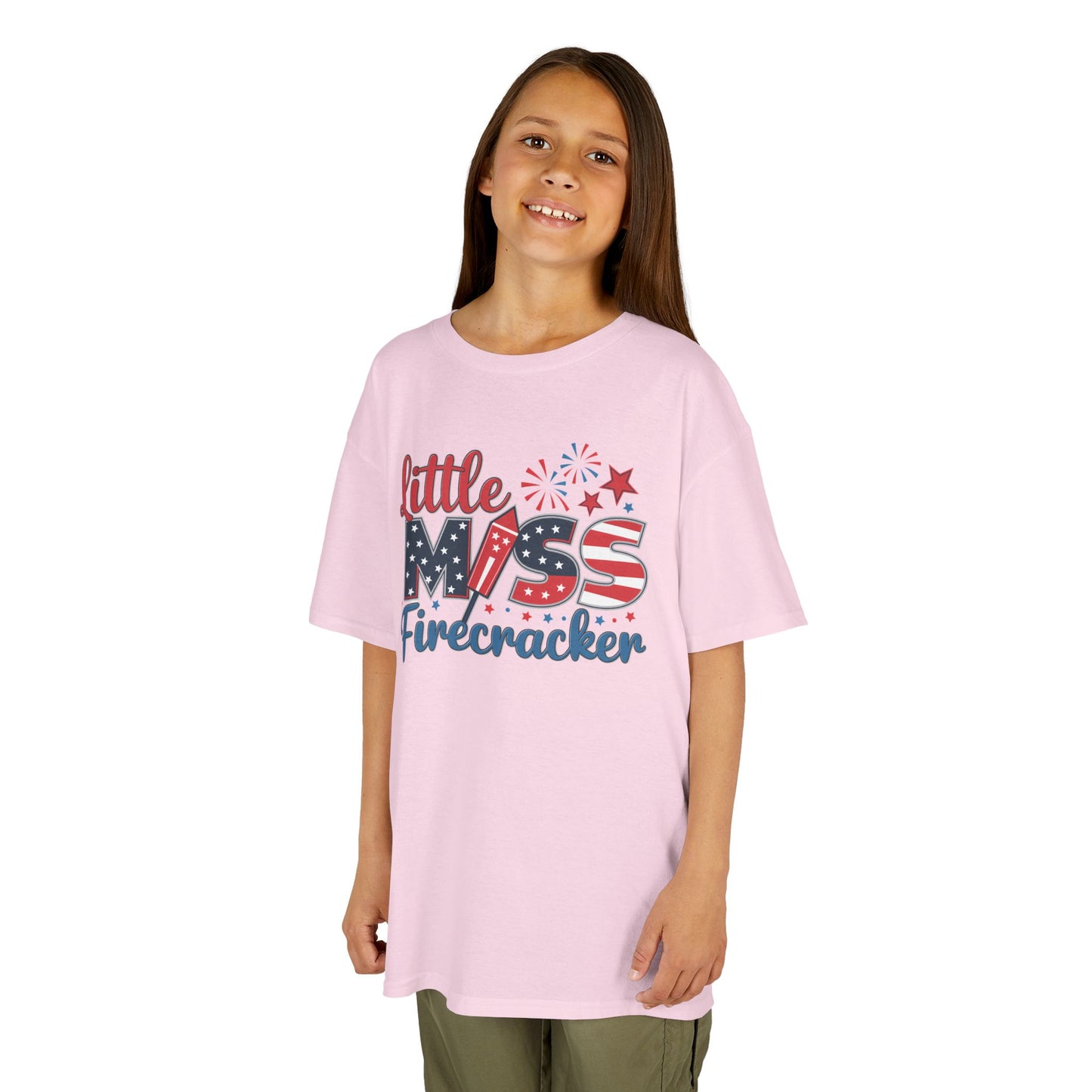 Little Miss Firecracker Kids Tee - Direct to Garment