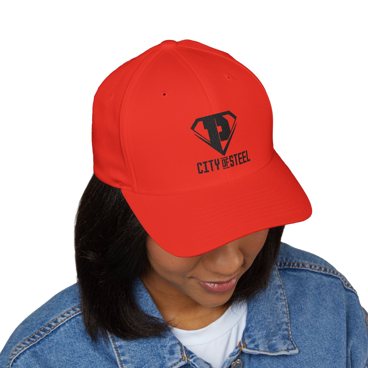 City Of Steel - Trendy Embroidered Cap, Stylish Hat for City Lovers, Perfect Gift for Father’s Day, Summer Outings, Casual Wear