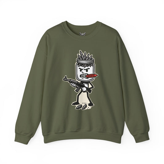 Jar Head - Unisex Crewneck Sweatshirt - Comfortable Stylish Apparel for Everyday Wear