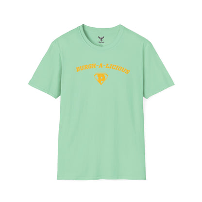 Burgh-A-Licious - City of Steel - Unisex Softstyle T-Shirt Graphic