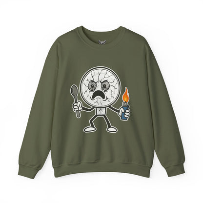 Crack Head - Unisex Crewneck Sweatshirt - Comfortable Stylish Apparel for Everyday Wear