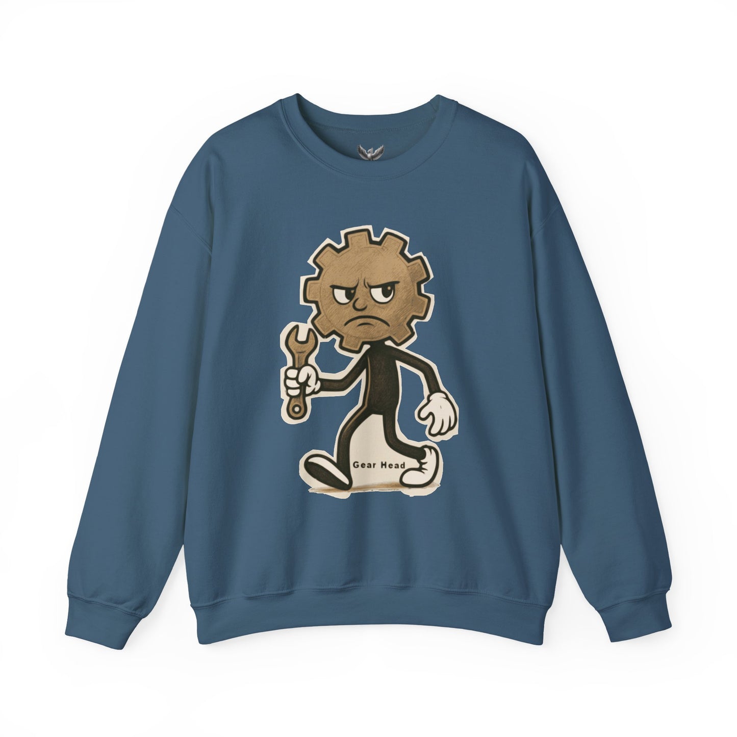 Gear Head - Unisex Crewneck Sweatshirt - Comfortable Stylish Apparel for Everyday Wear
