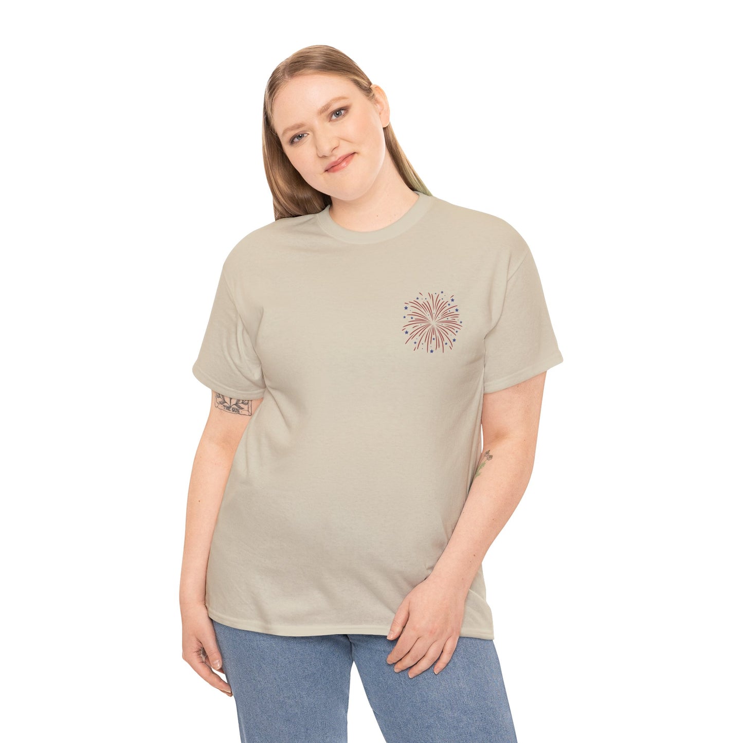 Fourth of July Freedom Tee - Unisex Cotton Shirt for Independence Day - Direct to Garment