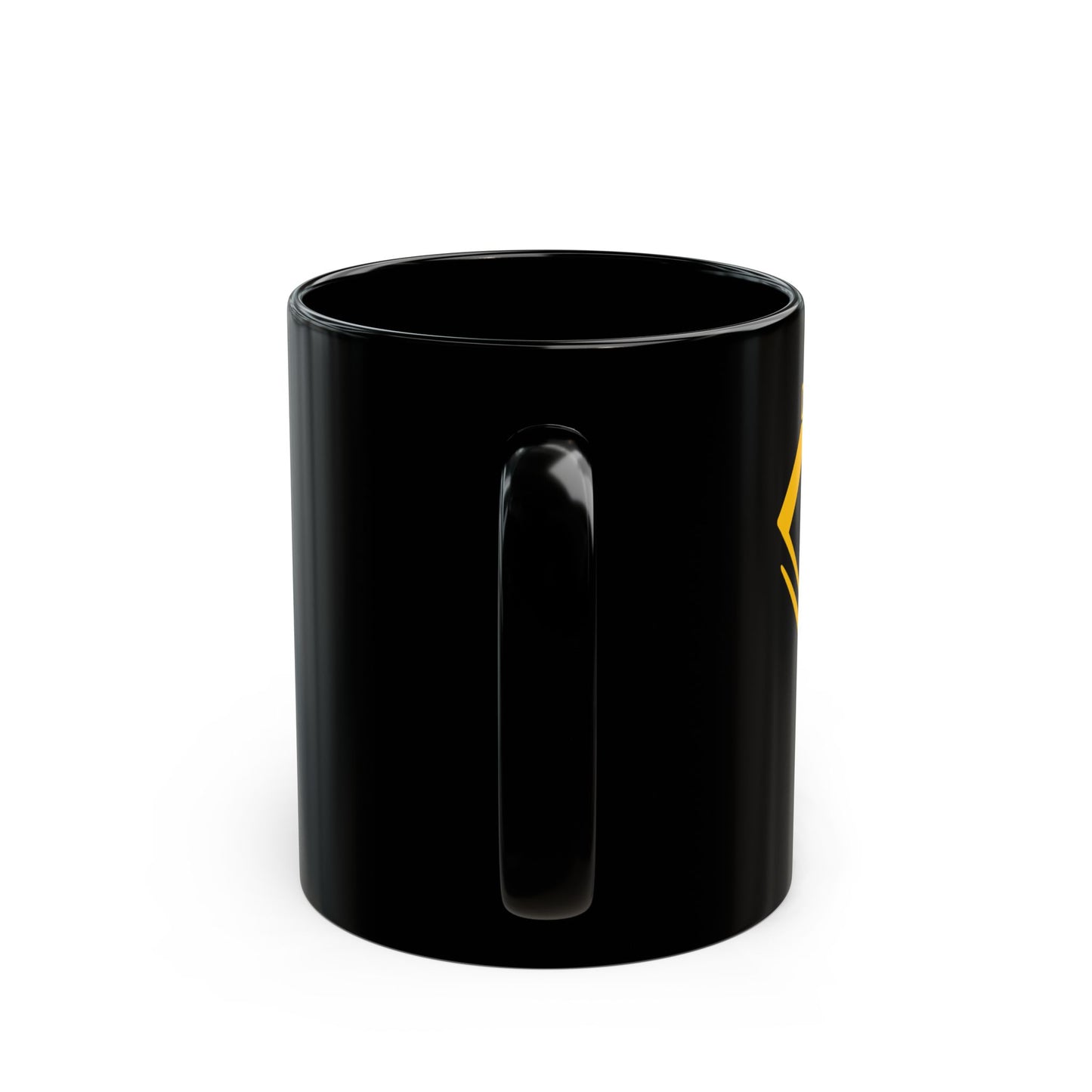 City of Steel Ceramic Mug - 11oz & 15oz Black Coffee Cup