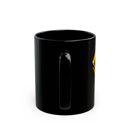 City of Steel Ceramic Mug - 11oz & 15oz Black Coffee Cup