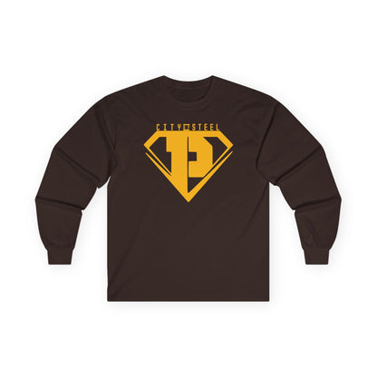 City of Steel - Long Sleeve Tee, Unisex Graphic Tee, Casual Wear