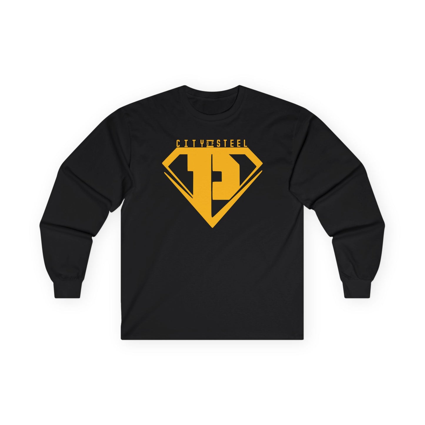 City of Steel - Long Sleeve Tee, Unisex Graphic Tee, Casual Wear