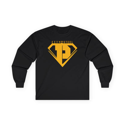 City of Steel - Long Sleeve Tee, Unisex Graphic Tee, Casual Wear