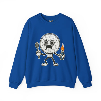 Crack Head - Unisex Crewneck Sweatshirt - Comfortable Stylish Apparel for Everyday Wear