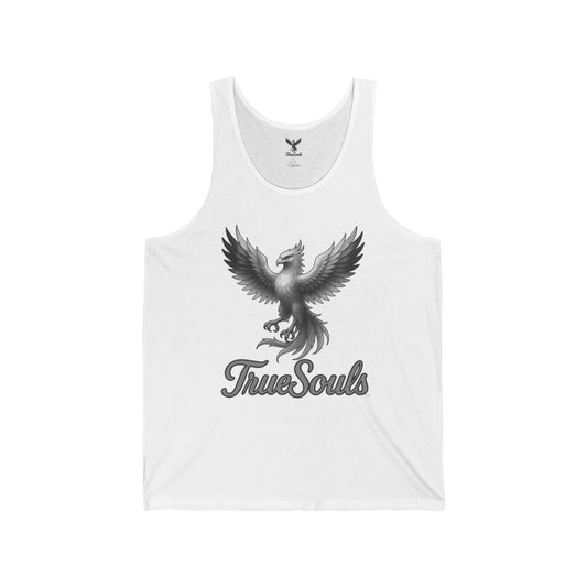 True Souls Black & White Phoenix Tank