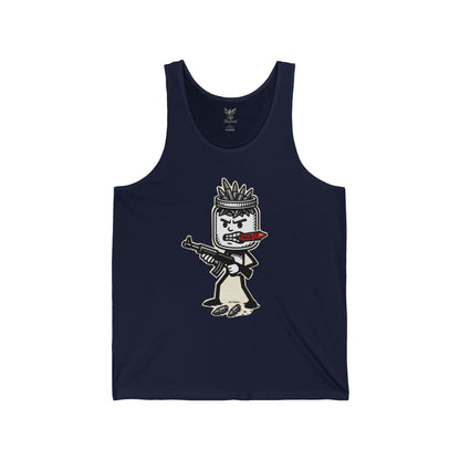 Jar Head - Unisex Jersey Tank - Bold Graphic Tee for Everyday Wear