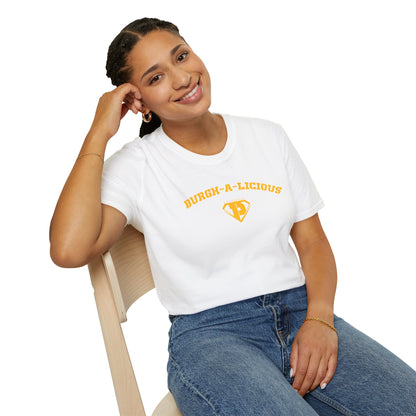 Burgh-A-Licious - City of Steel - Unisex Softstyle T-Shirt Graphic