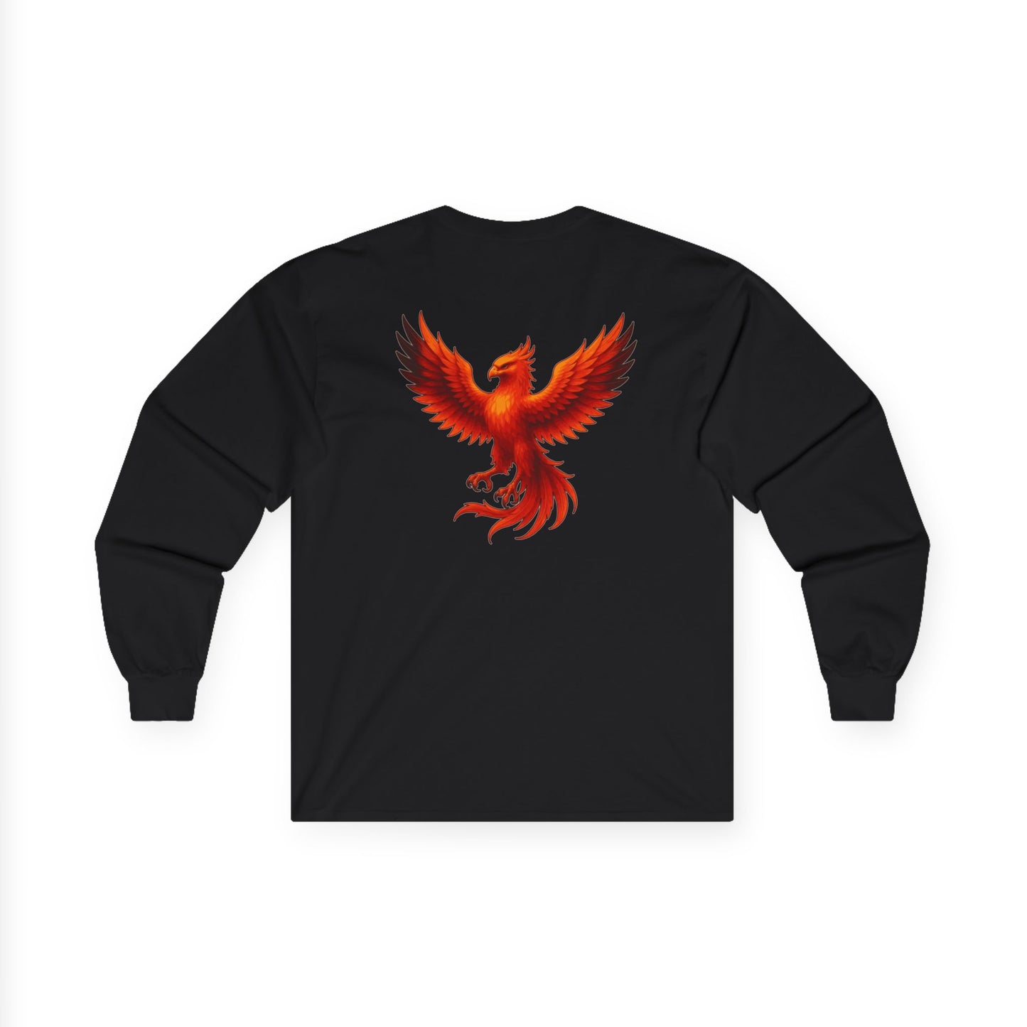 True Souls Phoenix Graphic on Back Long Sleeve Tee