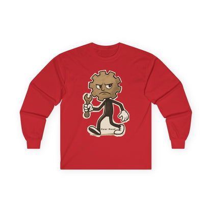 Gear Head - Long Sleeve Tee - Unisex Ultra Cotton Shirt