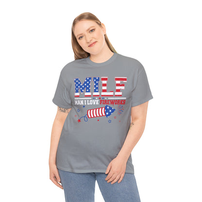 Patriotic MILF Fireworks Tee - Direct to Garment