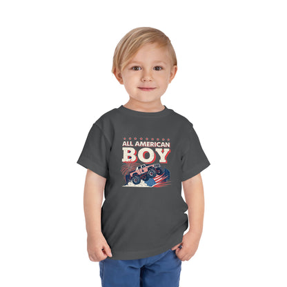 All American Boy Toddler Tee - Direct to Garment